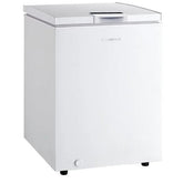 Schneider SCCFD93W+ congelador Vertical 93L Display en puerta Blanco